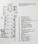 Planimetria della Chiesa di Sant'Agostino (dem. 1819) Da 'La Chiesa di Sant'Agostino in Padova' Monica Merotto Ghedini. (Fabio Fusar)
